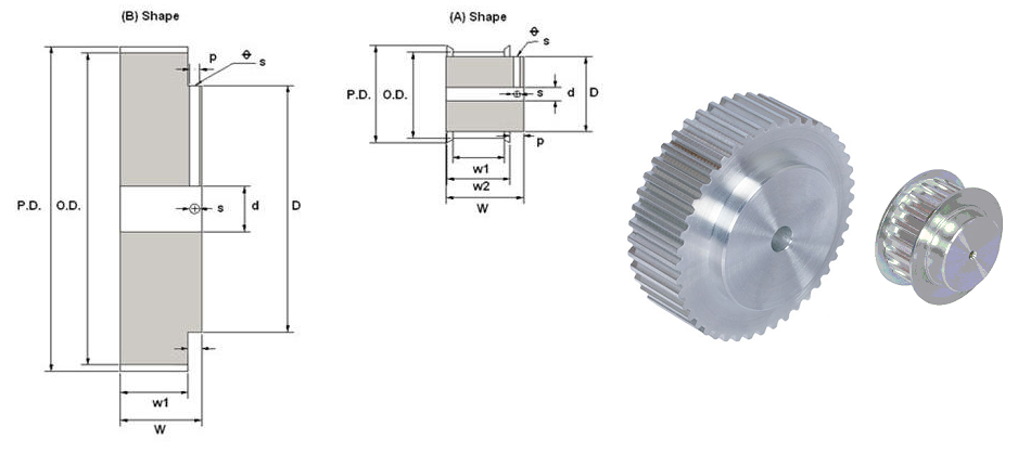 T5 Timing Pulley