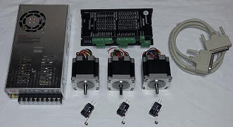 KIT184SXYZ All-in-One 3 Axis CNC Stepper Motor Retrofit Kit