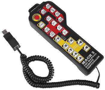 RCP4A Remote Control Pendant -- 4 Axis, USB, Mach3 Programmable