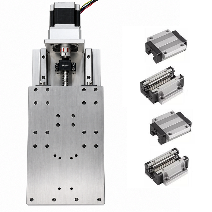 Z axis 8" width, 6" travel, Heavy Duty, up to 55 lb. dynamic lifting